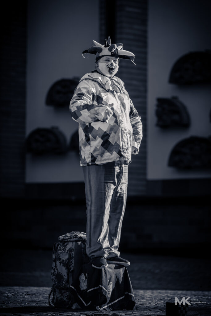 the clown