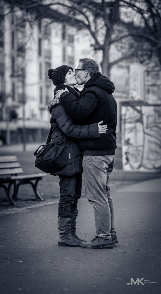 a kiss
